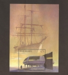 Stamps Belgium -  de Zuidpool: El antártico
