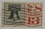 Stamps United States -  Air Mail 13 ctvs