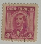 Stamps Cuba -  Miguel Aldama 4c