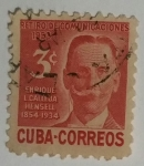 Stamps Cuba -  Enríquez L. Callejas