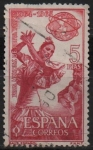 Stamps Spain -  Feria Mundial d´Nueva York (Carmen Amaya)