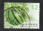 Stamps Taiwan -  3858 - Sandia