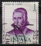 Stamps Spain -  Guillen d´Castro