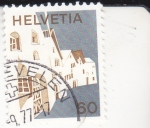 Stamps Switzerland -  CASAS DE PUEBLO