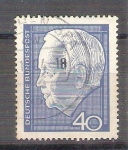 Stamps Germany -  Presidente Heinrich Lücbke Y306