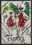 Stamps Spain -  Uniformes militares 