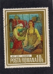 Stamps Romania -  Pintura