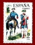 Stamps Spain -  Edifil 2237 Real cuerpo de artillería 1762 2 NUEVO