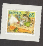 Stamps Switzerland -  Queso suizo