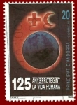 Stamps Andorra -  ANDORRA Edifil 216 Cruz Roja y Media Luna Roja 20