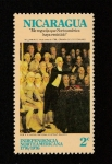 Stamps Nicaragua -  200 Aniv de la independencia de Norteamerica