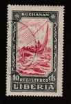 Stamps Liberia -  Puerto de Buchanan