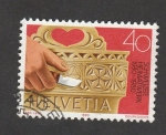 Stamps Switzerland -  Artesanía suiza