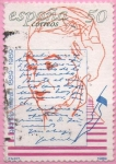Stamps Spain -  Gabriela Mistral