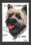 Stamps So Tom and Prncipe -  1243 - Perro