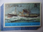 Stamps Dominica -  Ships Tied To  Dominicas´s  History - Royal Mail steamert 