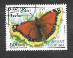 Stamps Afghanistan -  Mi1799 - Mariposas