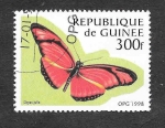 Stamps Guinea -  1426 - Mariposa