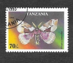 Stamps Tanzania -  1445 - Mariposa