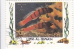 Stamps United Arab Emirates -  PECES TROPICALES