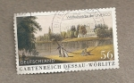 Stamps Germany -  Parque Dessau-Wörlitz