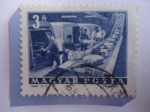 Stamps Hungary -  Correo-Transporte de Paquetes de  - Serie:Transporte y Telecomunicaciones.