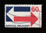 Stamps United States -  Entrega especial