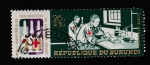 Stamps Burundi -  50 Aniv. Cruz Roja