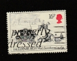 Stamps United Kingdom -  ·l correo de Edinburgo en 1831