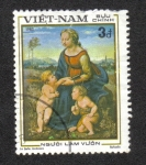 Stamps Vietnam -  500 aniversario del nacimiento de Rafael (1483-1520) (artista), 