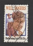 Stamps United States -  Will Rogers, actor