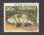 Stamps Australia -  Pez Góbido