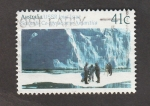 Stamps Australia -  Cooperación científica xon la URSS en la Antartida