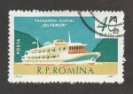 Stamps Romania -  Barco fluvial de pasajeros