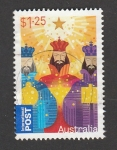 Stamps Australia -  Reyes magos