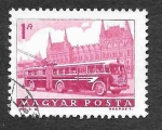 Stamps Hungary -  1515 - Tranvía 