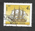 Stamps Hungary -  3133 - Fragáta