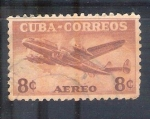 Stamps Cuba -  avión