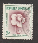 Stamps Dominican Republic -  Flor de la caoba