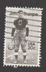 Stamps United States -  Jim Thorpe