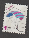 Stamps Israel -  Paracaidista