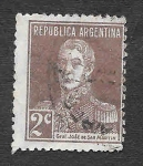 Stamps Argentina -  324 - José Francisco de San Martín y Matorras