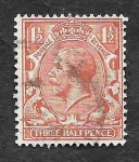 Stamps United Kingdom -  161 - Jorge V del Reino Unido