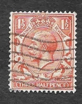 Stamps United Kingdom -  161 - Jorge V del Reino Unido