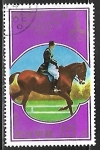 Stamps North Korea -  Pre-Olympics Moscow 1980 Equitacion