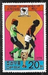 Stamps North Korea -  Historia de la Copa del mundo - Futbol