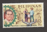 Stamps Philippines -  Programa socio-económico de Macapagal