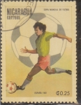 Stamps Nicaragua -  COPA MUNDIAL DE FUTBOL-ESPAÑA -82