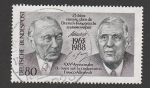 Stamps Germany -  25 Aniv. de la colaboración Franco-Alemana