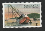 Stamps Grenada -  140 - Barco encallado